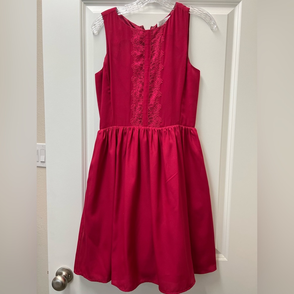 Jessica Simpson size 2 dark Pink dress